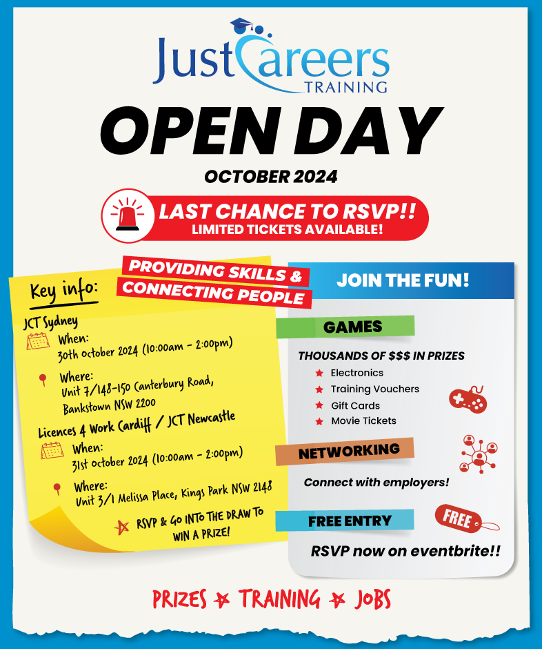 JCT Open Day is coming!